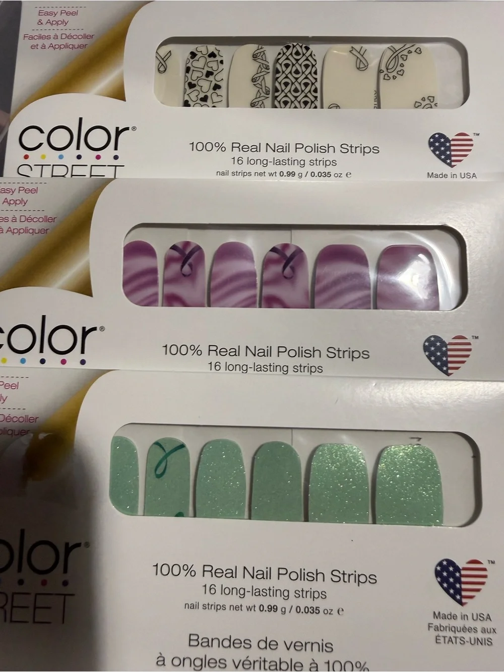 Color Street nail strip bundle